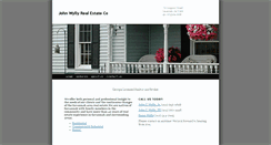 Desktop Screenshot of johnwyllyrealestate.com